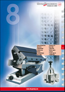 Precision vices, sine tables, angel plates, master squares, v-blocks, straightedges.