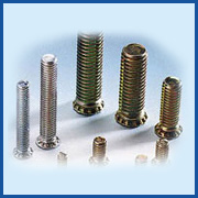 Self-crimping stud