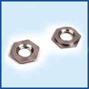 Flush nut for press fitting