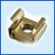  Self-crimping cage nut (Square or oblong indenting device)